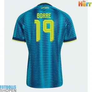 Billiga Colombia Rafael Santos Borre #19 Bortatröja VM 2026 Kortärmad